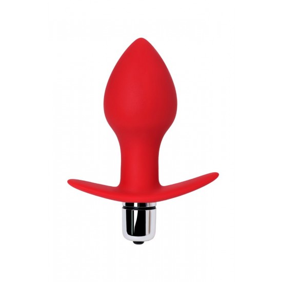 ToDo by Toyfa Glam anal vibratörü, silikon, kırmızı, 9,7 cm, Ø 4 cm