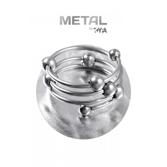 Metal by Toyfa penis Halkası, Metal, gümüş, Ø 4c