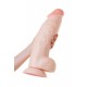 LoveToy Realistik Dev Dildo, TPE, Ten, 26 cm, Ø 7,5 cm