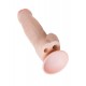 LoveToy Realistik Dev Dildo, TPE, Ten, 26 cm, Ø 7,5 cm