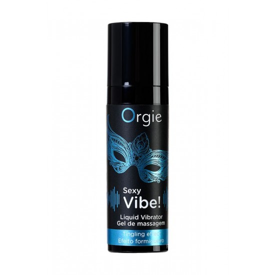 ORGİE Seksi Vibe Sıvı Titreşim Masaj Jeli, 15 ml