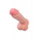 RealStick Çıplak Hiç Gerçekçi Yapay Penis, PVC, et, 21 cm