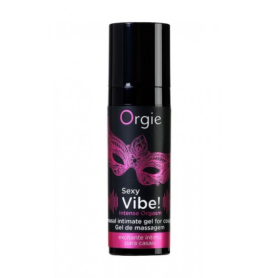 ORGİE Sexy Vibe Intense Isınma ve Soğutma Etkisi Olan Orgasm Masaj Jeli, 15 ml