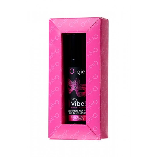 ORGİE Sexy Vibe Intense Isınma ve Soğutma Etkisi Olan Orgasm Masaj Jeli, 15 ml