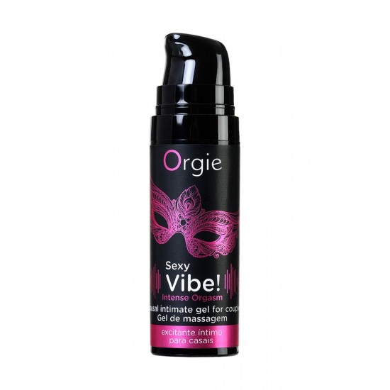 ORGİE Sexy Vibe Intense Isınma ve Soğutma Etkisi Olan Orgasm Masaj Jeli, 15 ml