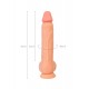 RealStick Çıplak Vahşi, PVC, Et, 29,5 cm Gerçekçi yapay Penis