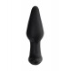 Erotist Hurricane Anal Plug, Silikon, siyah, 14 cm