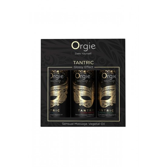 ORGIE Masaj Yağı Seti Tantric Kit 3'lü, 30 ml