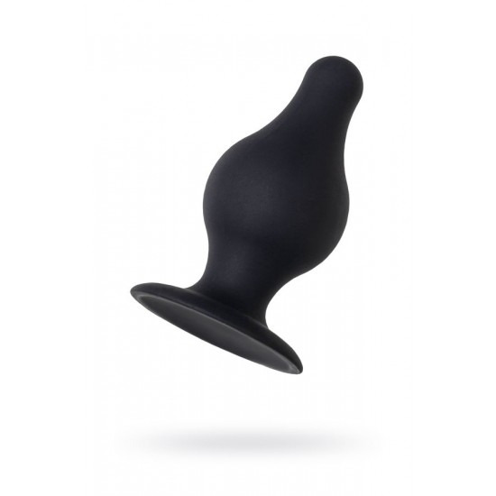 Erotist Spade Anal Plug, S, Silekspan, siyah, 8 cm