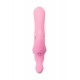 Klitoral uyarıcılı vibratör JOS Twistme, silikon, pembe, 19,5 cm