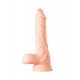 A-Toys by TOYFA Slock Realistik Dildo, TPE, Ten, 19 cm