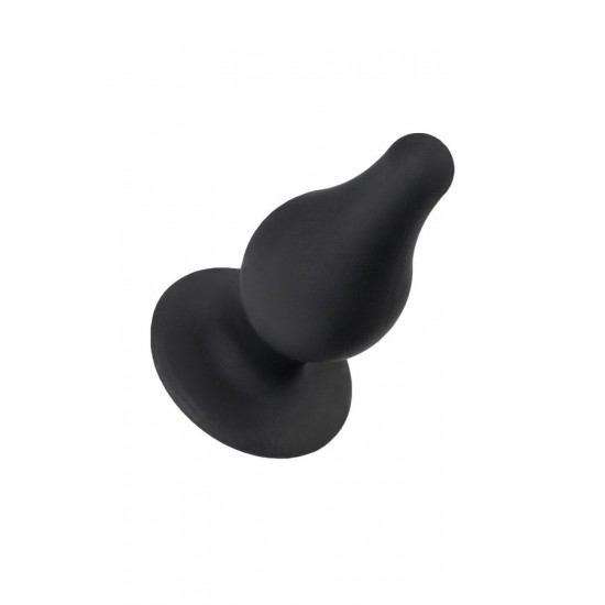 Erotist Spade Anal Plug, L , Silekspan, siyah, 11 cm