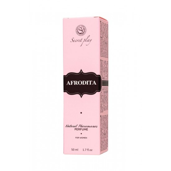 SECRET PLAY AFRODİTA Feromonlu Parfüm ,Kadınlar İçin, 50 ml