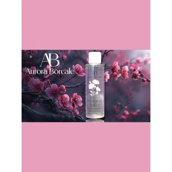 Aurora Boreale Beyaz Çiçek Aromalı Masaj Yağı 150 ML