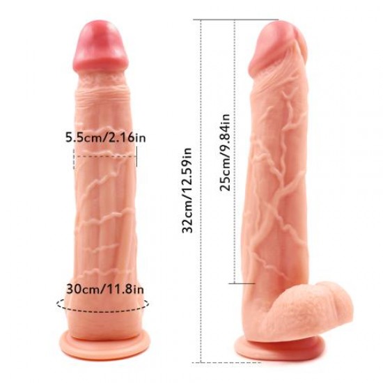 Süper Realistik Gerçekçi Dildo 22,5 CM