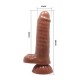 Yeni Nesil Çift Katmanlı 18,5 cm Realistik Dildo