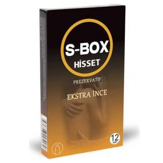 S-Box Ekstra İnce Prezervatif 12'li