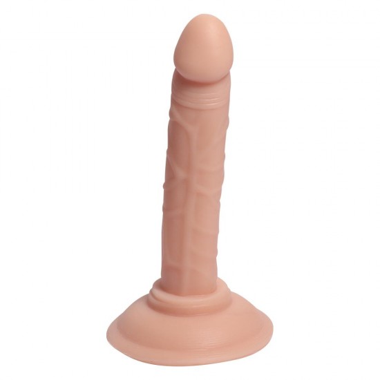 Tiger Vantuzlu 14 CM Süper Realistik Dildo Anal Plug Penis